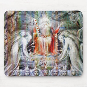 Mousepad William Blake: Antes do trono divino