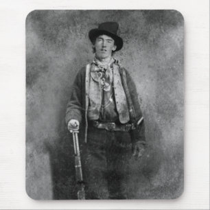 Mousepad William H. Bonney, Billy Kid Old West Outlaw