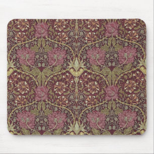 Mousepad William Morris, Honeysuckle, floral. padrão, arte
