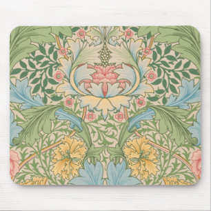 Mousepad William Morris Myrtle Floral Botânico