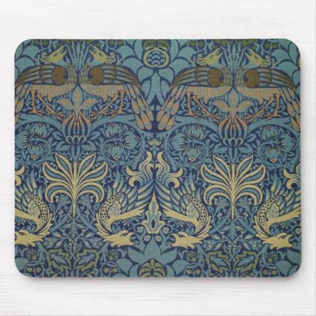 Mousepad william morris Peacock e Dragon (Frente)