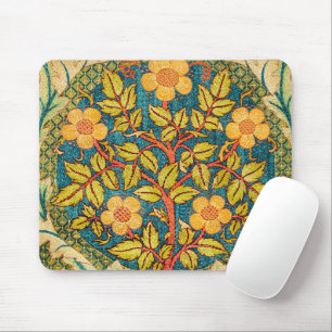 Mousepad William Morris Rosa Wreath: Artes e Artesanatos Cl