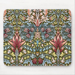 Mousepad William Morris Snakeshead Padrão Floral