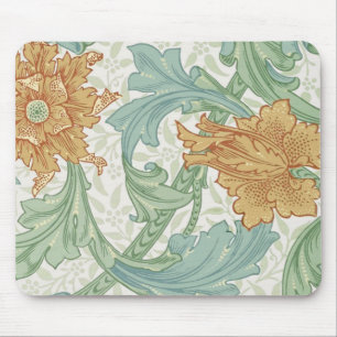 Mousepad William Morris Solteiro Stem Floral Patterno