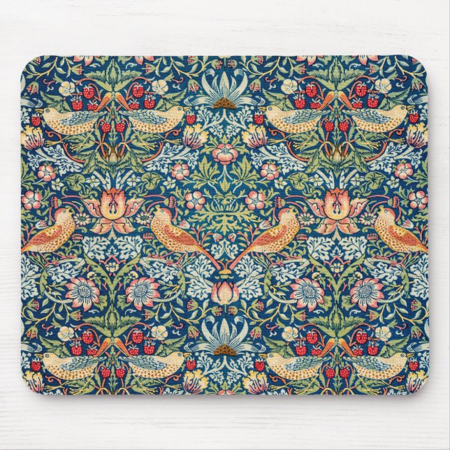 Mousepad William Morris Strawberry (Frente)