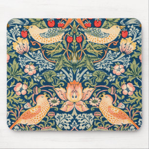 Mousepad William Morris Strawberry Thief Design
