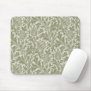 Mousepad William Morris Thistle Sage - Padrão Verde