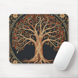 Mousepad William Morris Tree Of Life Vintage Pre-Raphaelite