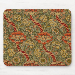 Mousepad William Morris Wandle English Floral Damask Design