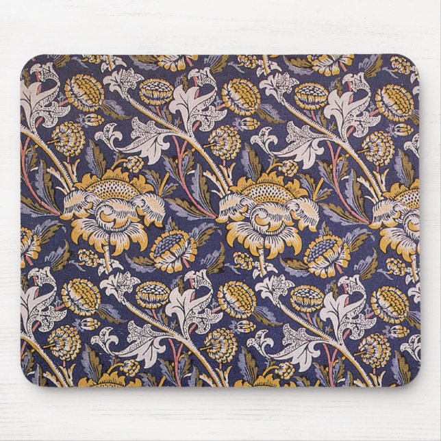 Mousepad William Morris Wey Floral Wallpaper (Frente)