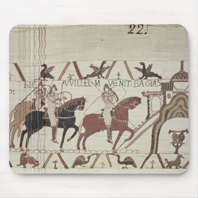 Mousepad William o conquistador chega em Bayeux (Frente)
