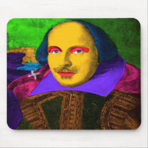 Mousepad William Shakespeare Pop Art