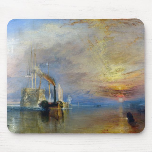 Mousepad William Turner - O Fighting Temeraire (Frente)