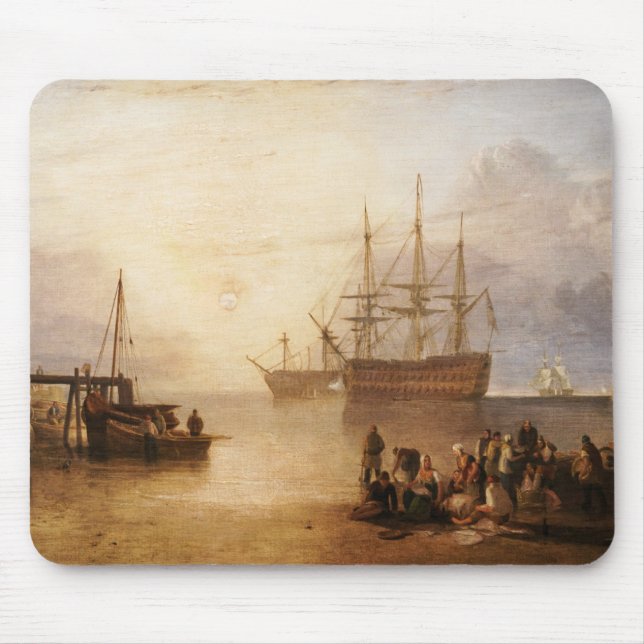 Mousepad William Turner - O Sol Se Estabelecendo Através Da (Frente)