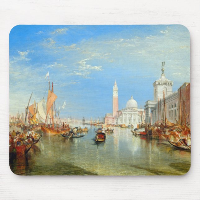 Mousepad William Turner - Veneza, Dogana & San Giorgio (Frente)