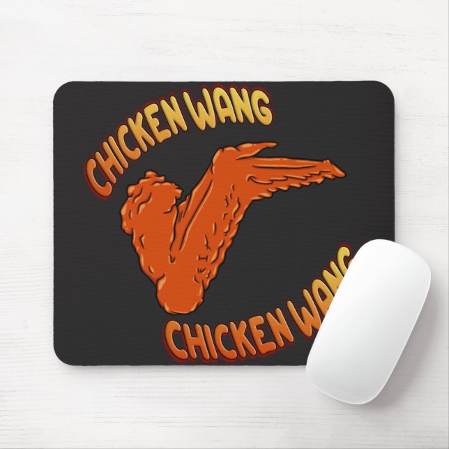Mousepad Wing Galinha (Com mouse)