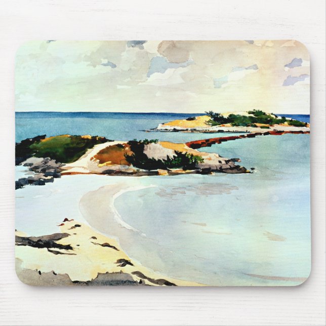 Mousepad Winslow Homer - Ilha Gallow (Frente)