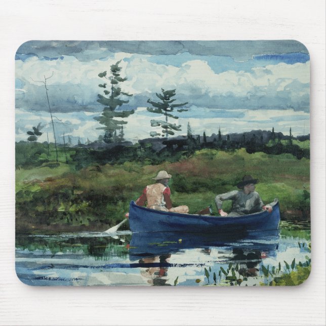 Mousepad Winslow Homer - o barco azul (Frente)