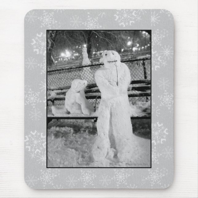 Mousepad 'Winter Friends' (Frente)