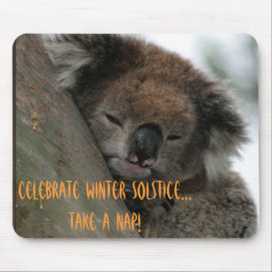 Mousepad Winter Solstice Koala