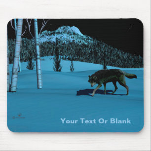 Mousepad Winter Wolf - Tapetum Lucidum