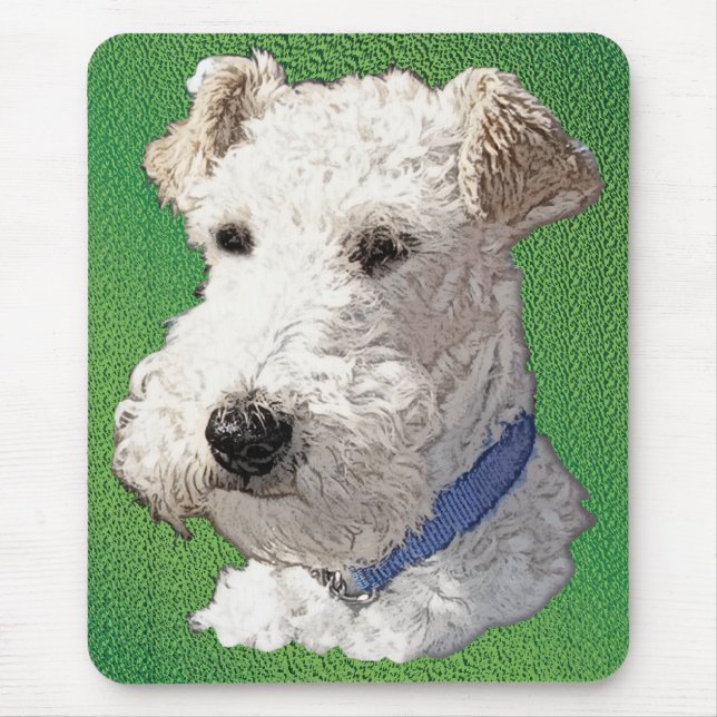 Mousepad Wire Fox Terrier Art (Frente)