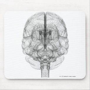 Mousepad Wireframe do cérebro
