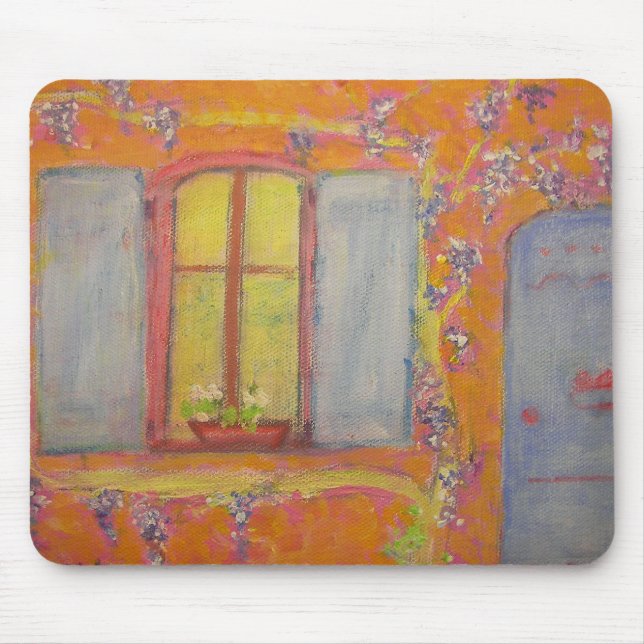 Mousepad Wisteria Cottage provence frança (Frente)