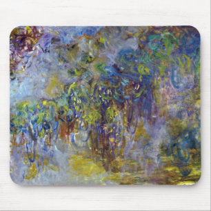 Mousepad Wisteria (metade direita) por Claude Monet