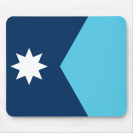 Mousepad with Flag of Minnesota, USA