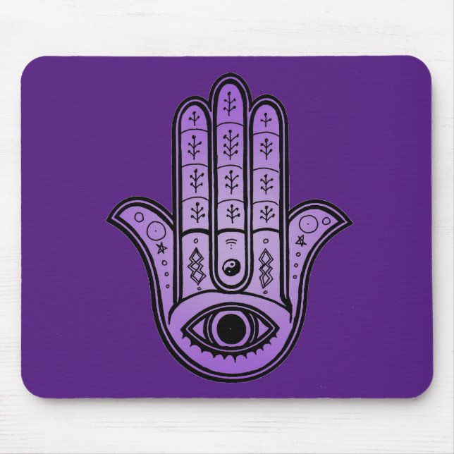Mousepad with Hamsa Hand design (Frente)