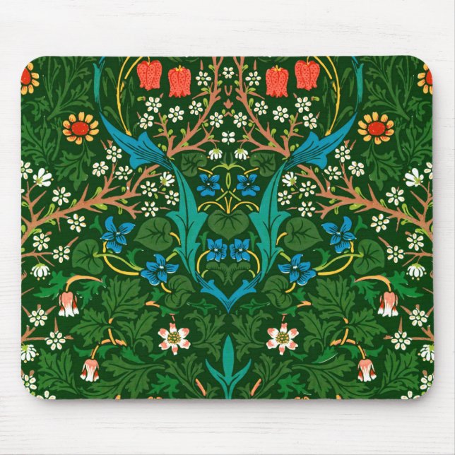 Mousepad WM Morris Blackthorn Art Nouveau Pattern (Frente)
