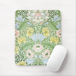 Mousepad Wm Morris Myrtle Floral Arte Nova Brilhante