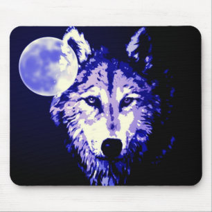 Mousepad Wolf & Moon