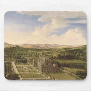 Mousepad Wollaton Salão e parque, Nottingham, 1697 (óleo