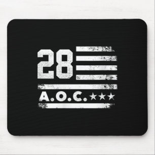 Mousepad Womens Aoc 2028 A.o.c. 2028 Para Presidente Americ