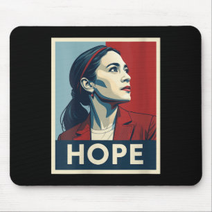 Mousepad Womens Aoc Alexandria Ocasio Cortez 2028 Para Pres