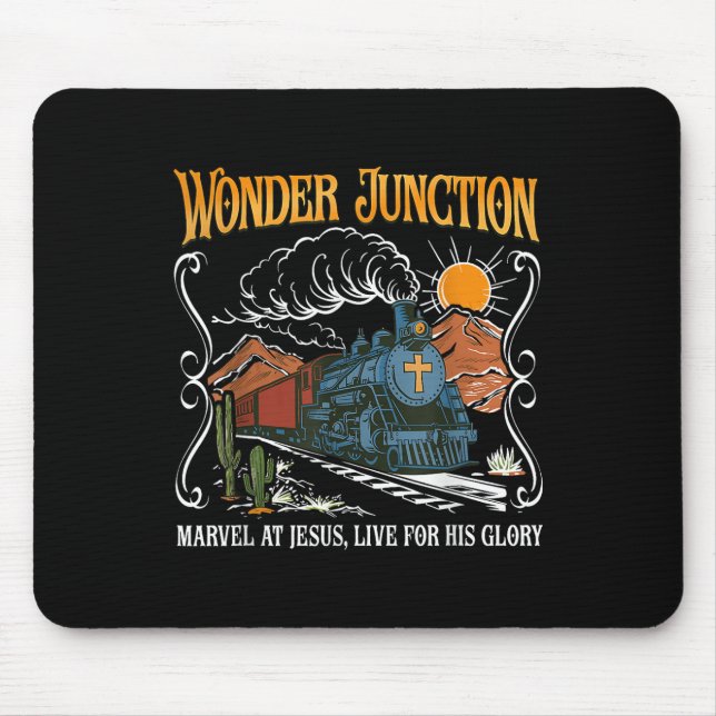 Mousepad Wonder Junction Marvel At Jesus Christian Summer B (Frente)