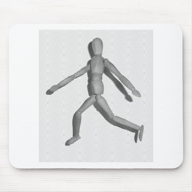 Mousepad Wooden Human Mannequin (Frente)