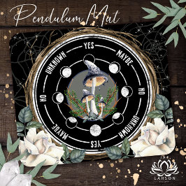 Mousepad Woodland Mushroom Fungi Forest Psicum Pendulum