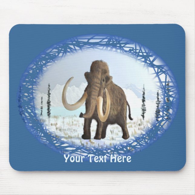 Mousepad Wooly Mammoth (Frente)
