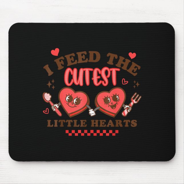 Mousepad Work Of Heart School Lunch Lady Cafeteria Worker V (Frente)