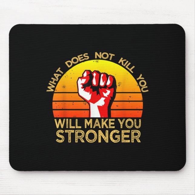 Mousepad Workout Insration Motivational Saying Men Women  (Frente)