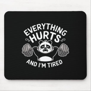 Mousepad Workout Panda Tudo Magoa Encantado Gif Gif Engraça