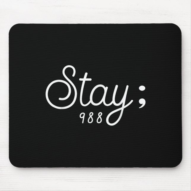 Mousepad World Suicide Prevention Awareness Day Men Women S (Frente)