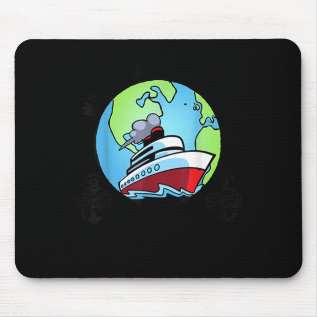 Mousepad World's Maritime Daddy Ship Seaman Captain Husband (Frente)
