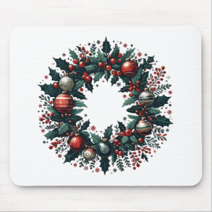 Mousepad Wreath Natal