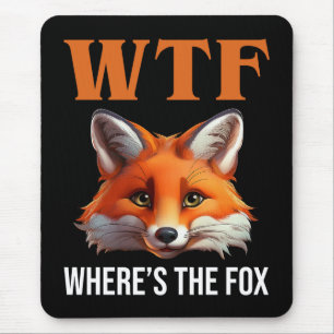 Mousepad WTF - Onde está a Raposa