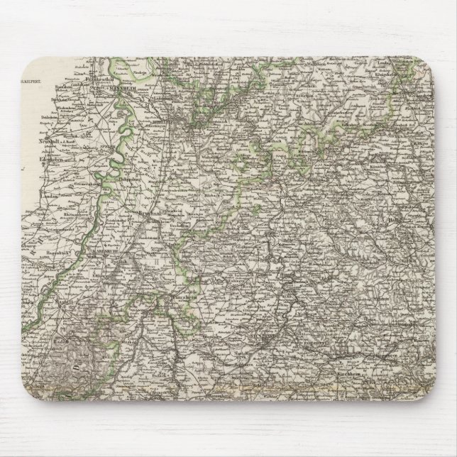 Mousepad Wurtemberg, Baden (Frente)