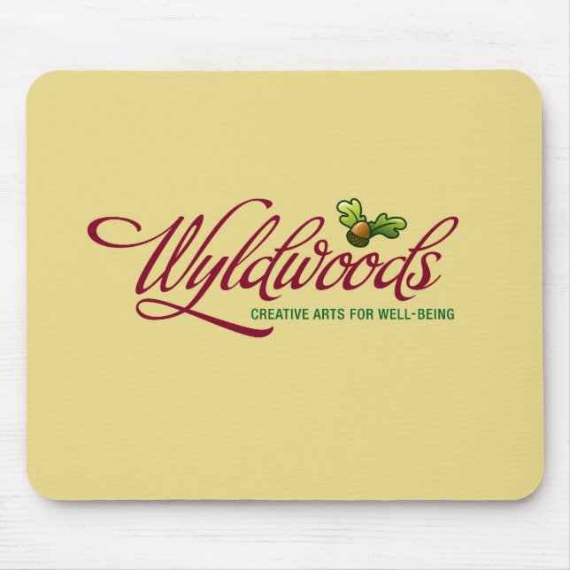 Mousepad Wyldwoods - artes criativas para o bem estar (Frente)